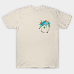 Pocket Bouquet to go for Flower Lovers T-Shirt